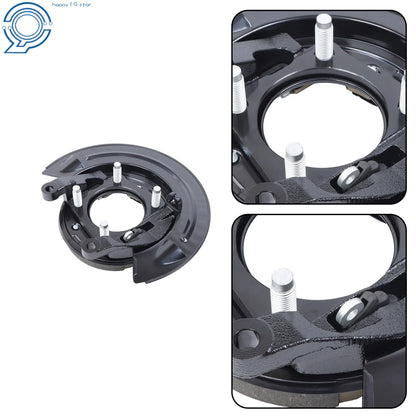 Rear Brake Assembly for Parking with Backing Plate - Dodge Ram 2500 3500