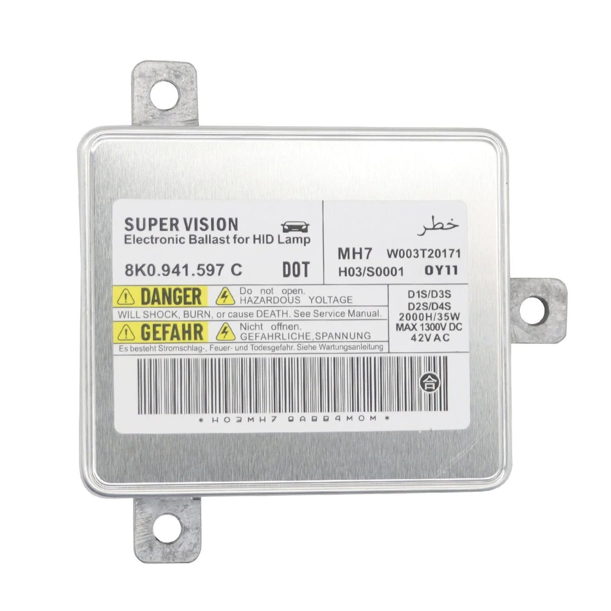 HID Ballast Control Unit 8K0.941.597 C for Audi Q5 (2009-2017)