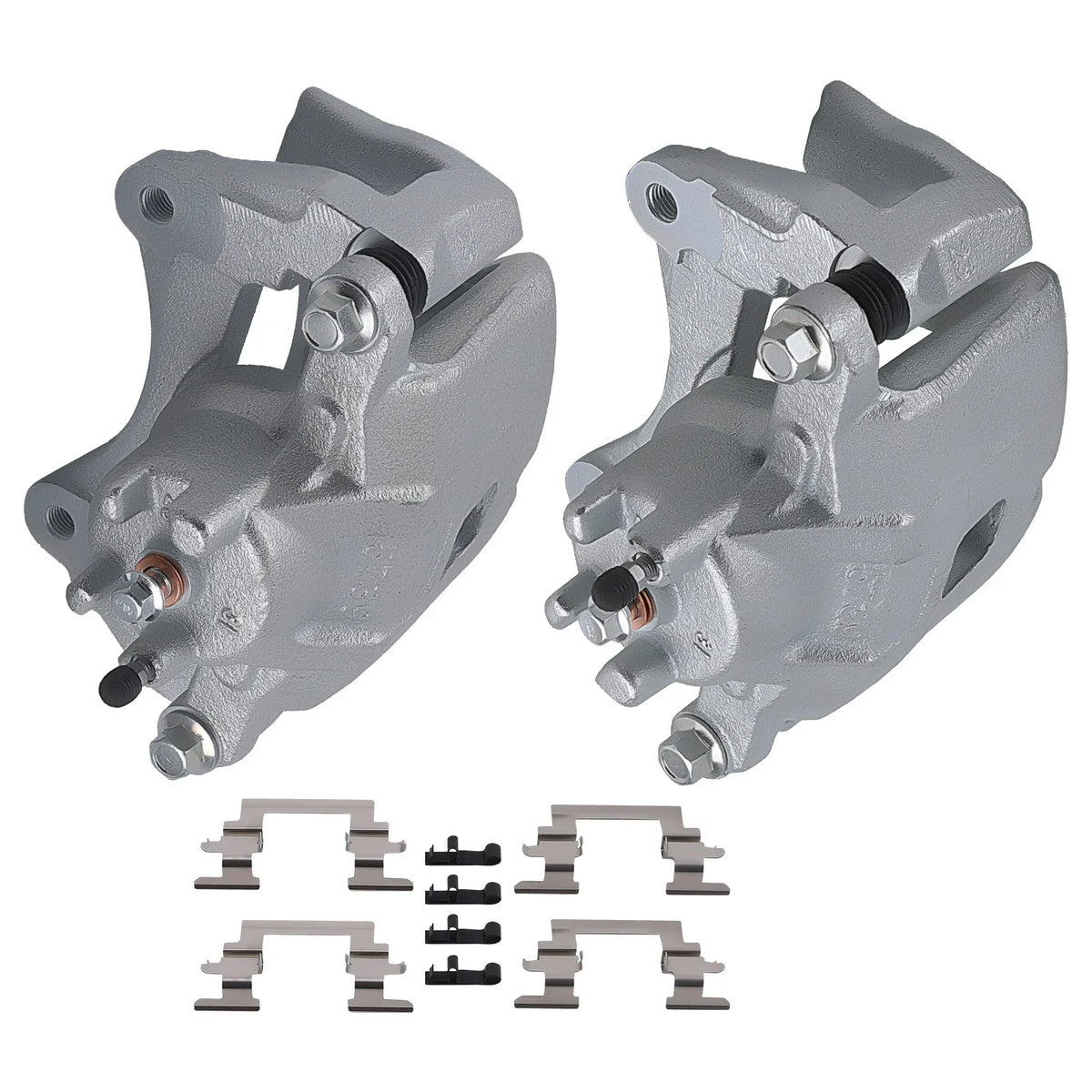 Front Brake Caliper Pair w/Bracket for Sebring, Dodge Avenger 07-14