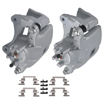 Front Brake Caliper Pair w/Bracket for Sebring, Dodge Avenger 07-14