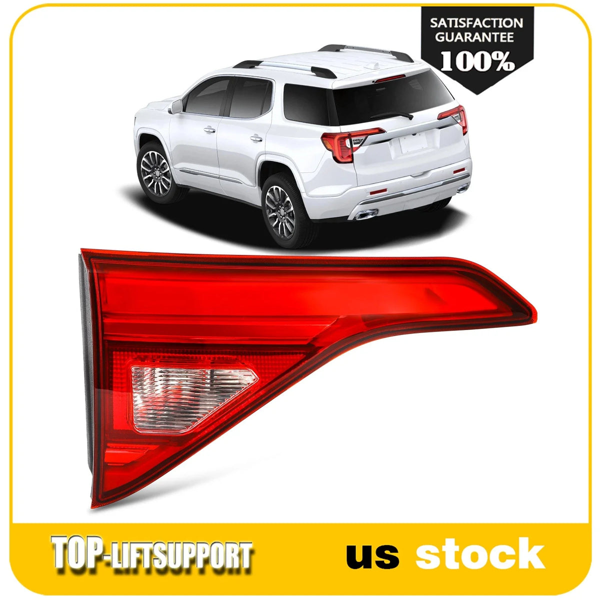 LED Inner Driver Side Tail Light Assembly for GMC Acadia (2017–2019)