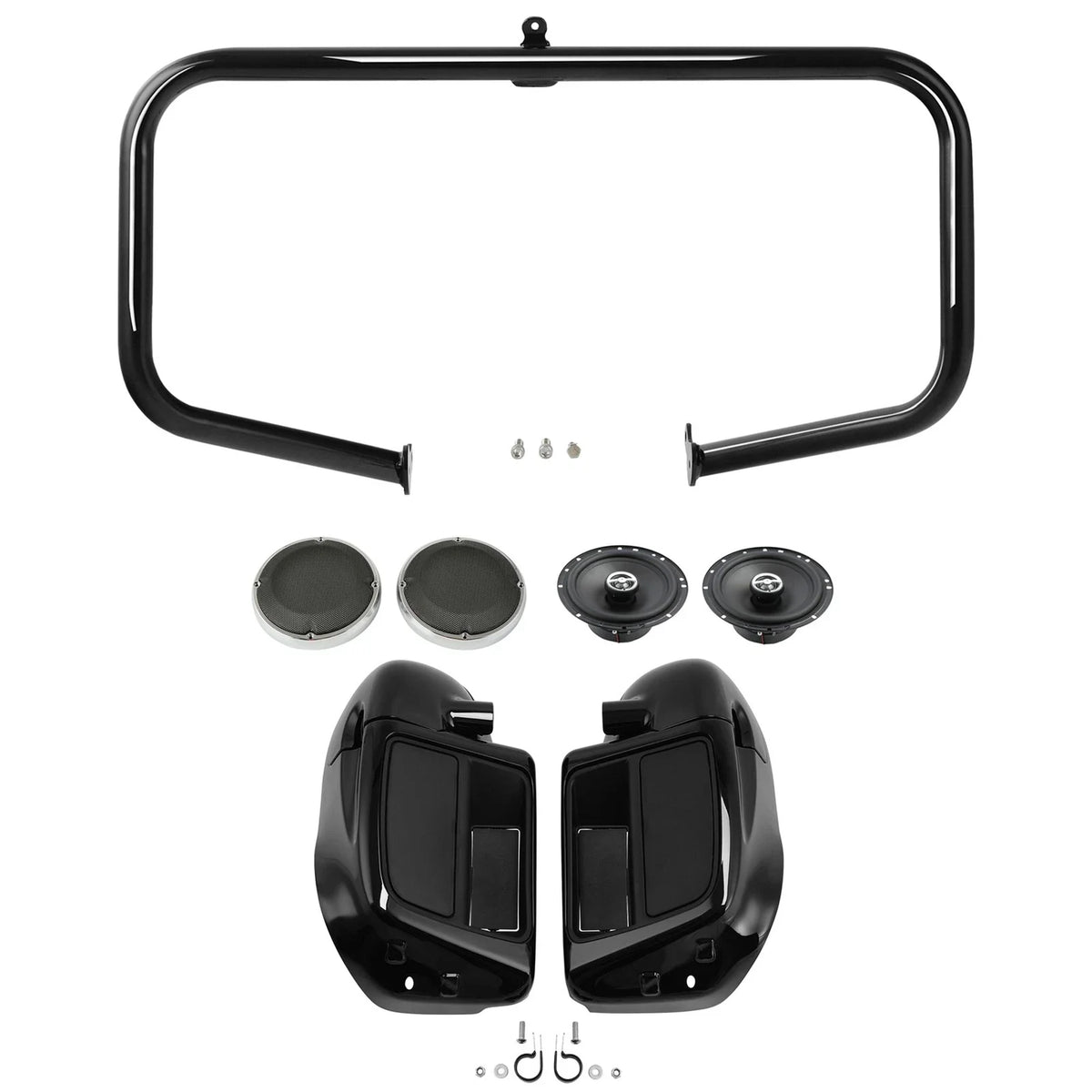 Lower Vented Fairings and Speakers for Harley Touring 2014-2024