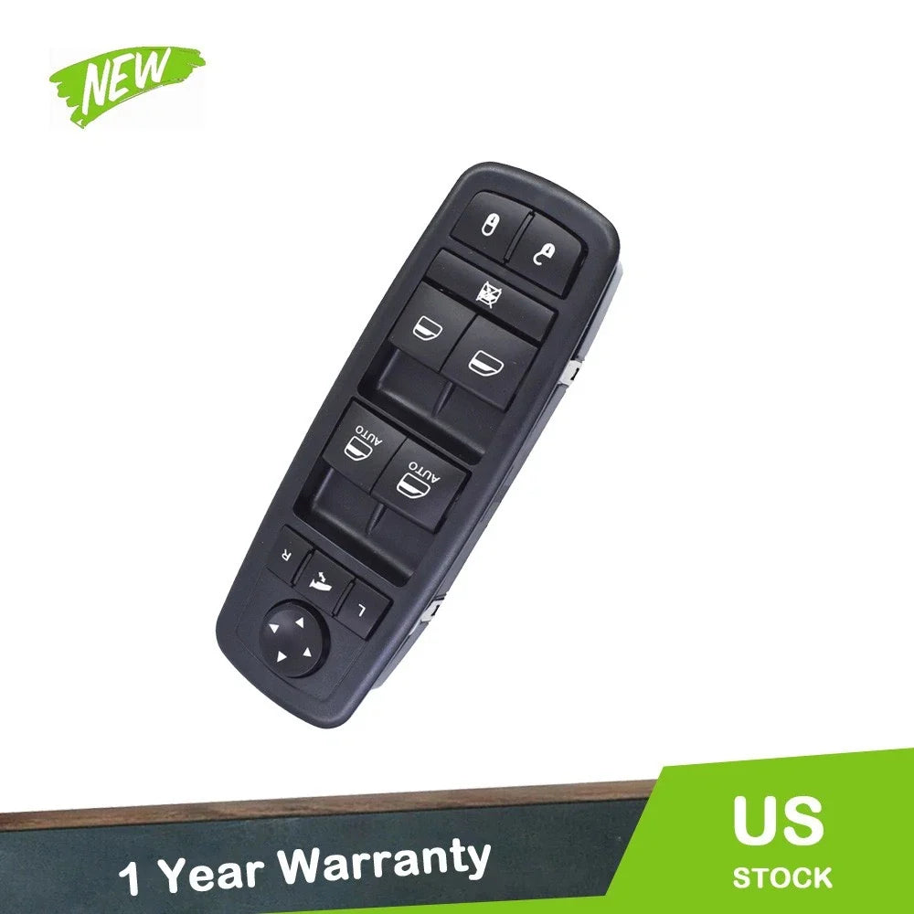 Window Switch for Jeep Grand Cherokee (2010–2020) Black ABS Plastic