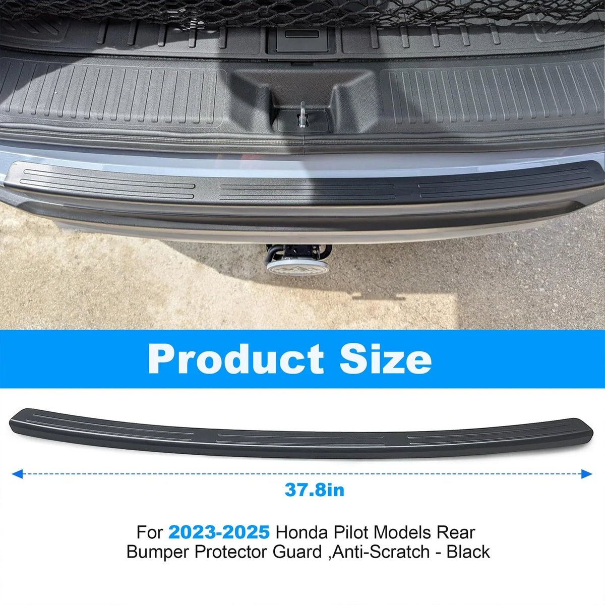 Rear Bumper Guard - Anti-Scratch Protection for Honda Pilot (2023-2025)