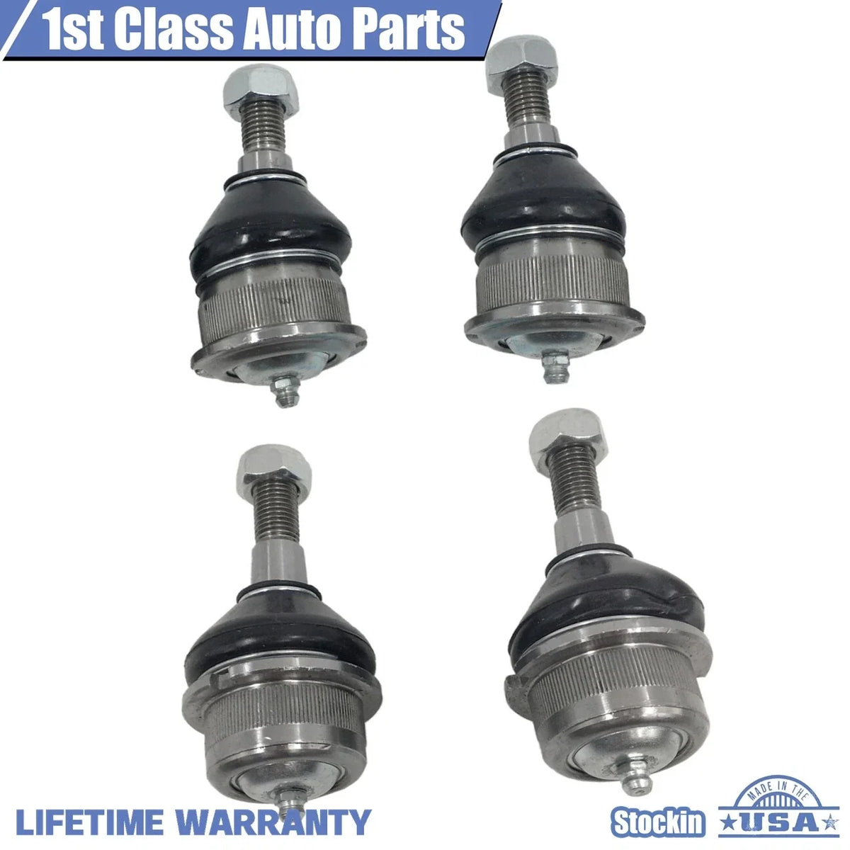 Front Suspension Upper Lower Ball Joint Kit for VW Beetle Bug (1966–1978)