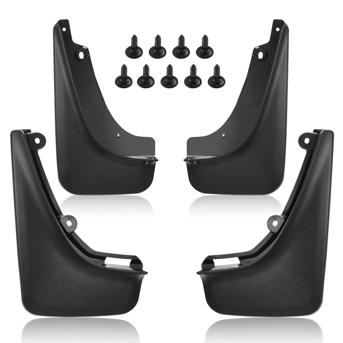 4X Splash Guard Mud Flaps for Jeep Cherokee (2019–2021)