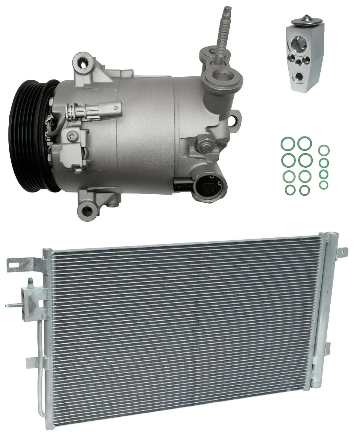 A/C Compressor Kit With Condenser Replacement for Chevrolet Equinox (2020–2022)