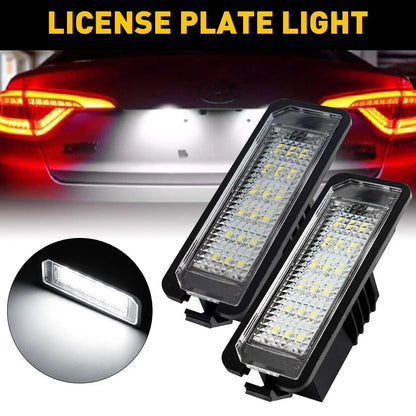 CANBUS LED License Plate Bulbs for VW Golf, EOS, Polo, Passat CC 2006-2016