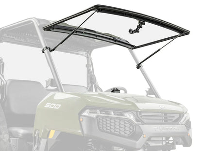 Scratch-Resistant Windshield for Polaris Ranger 500 (2026+) - Flip