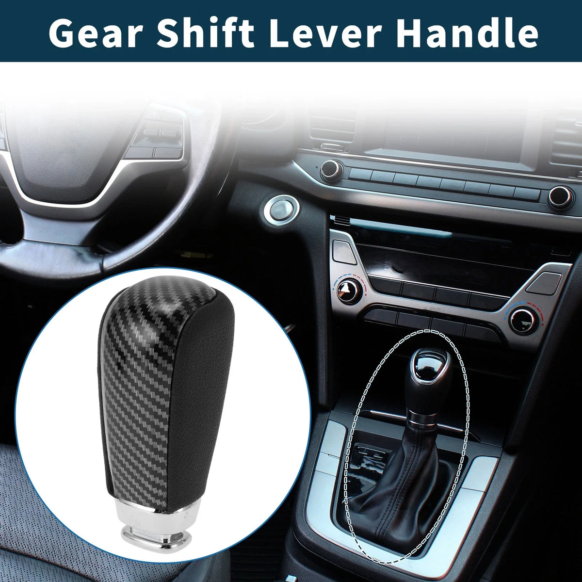 Automatic Gear Shift Knob Handle for Toyota Prado FJ150 (2010–2017)