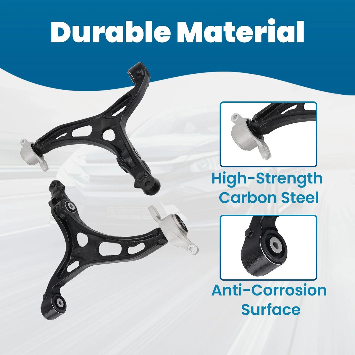 Front Control Arm Set for Dodge Durango Jeep Grand Cherokee 2011-2015