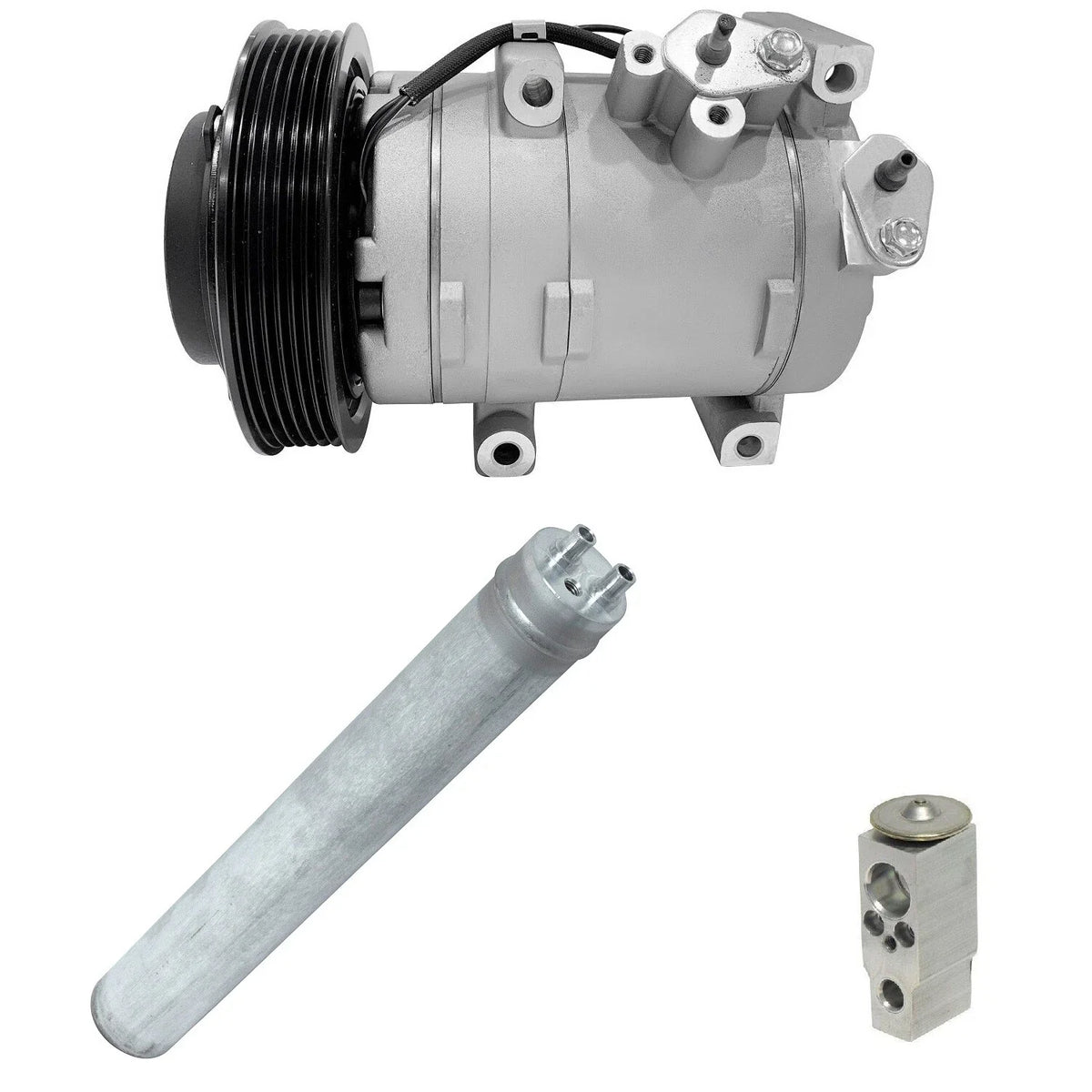 AC Compressor Kit Replacement for Honda Crosstour 3.5L (2014–2015)