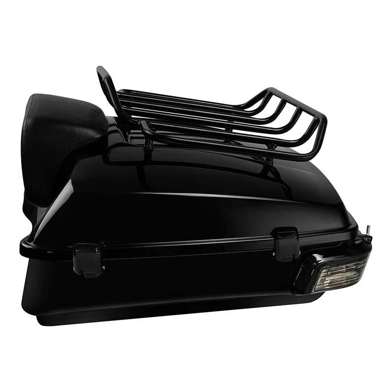 Trunk Backrest Pad Light Mount for Harley Touring FLHR 2014-2026