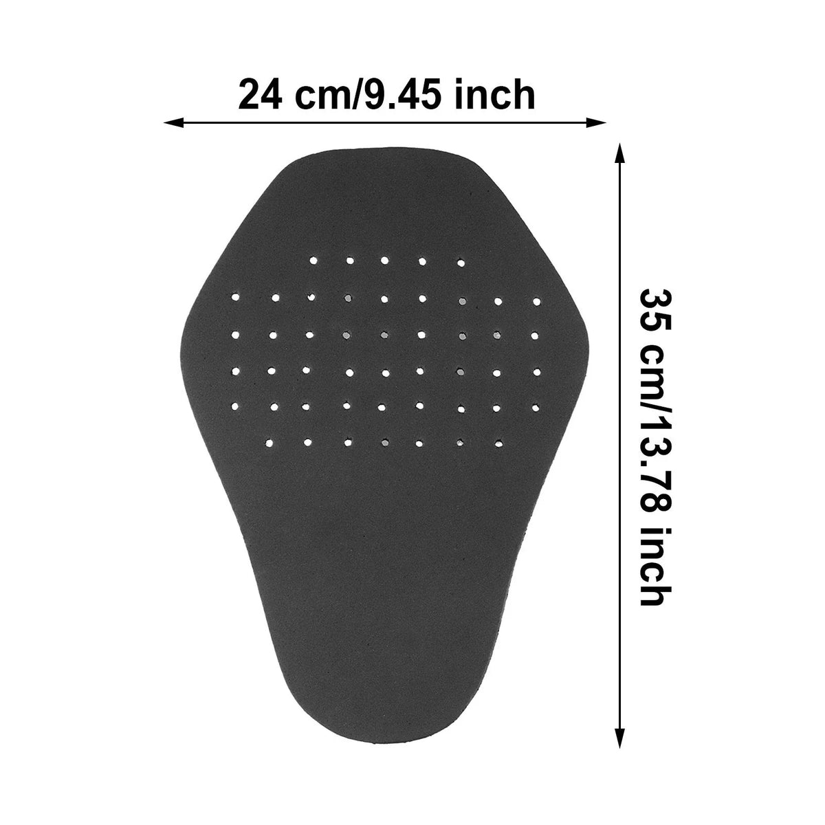 EVA Back Pad for Motorcycle Bike Jacket Insert (Universal Fit)
