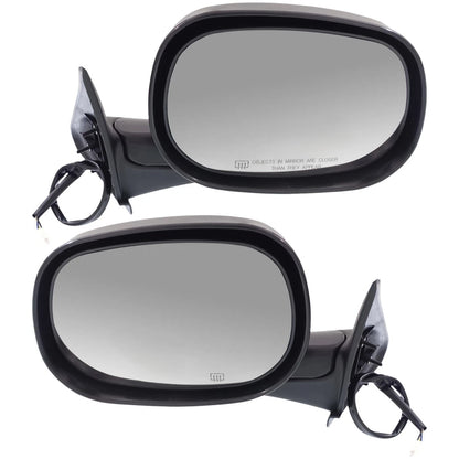 Set of 2 Heated Mirrors for Ram Truck (Driver & Passenger Side)