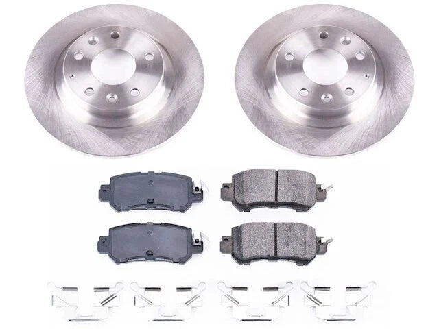 Rear Brake Pad and Rotor Kit for Mazda CX-3 (2016–2018) JS644HD