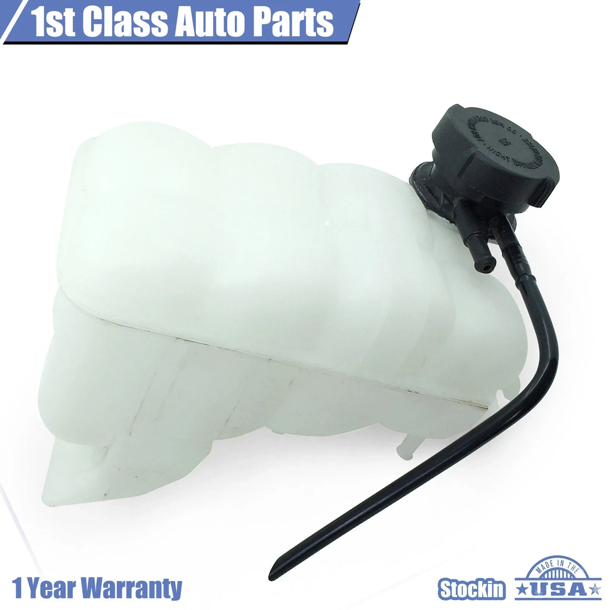 Coolant Overflow Reservoir Bottle with Cap for Land Rover