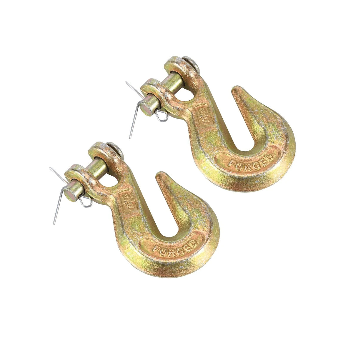10X 3/8" G70 Clevis Grab Hooks for Flatbed Truck Trailer