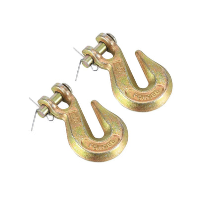 10X 3/8" G70 Clevis Grab Hooks for Flatbed Truck Trailer