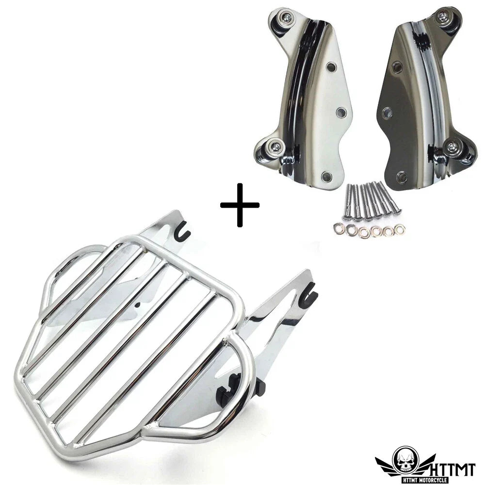 Luggage Rack Docking Set 2X for Harley Road King Touring 2009-2013