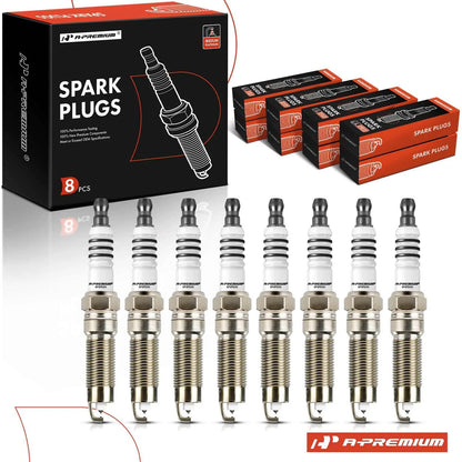 8x Iridium Platinum Spark Plugs for Ford F-150 (2008–2010)