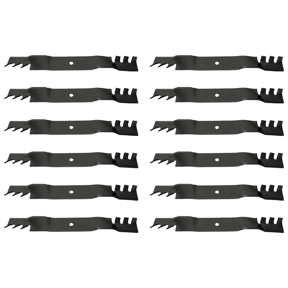 12X Mulching Blades for Grasshopper (Replaces 482237)