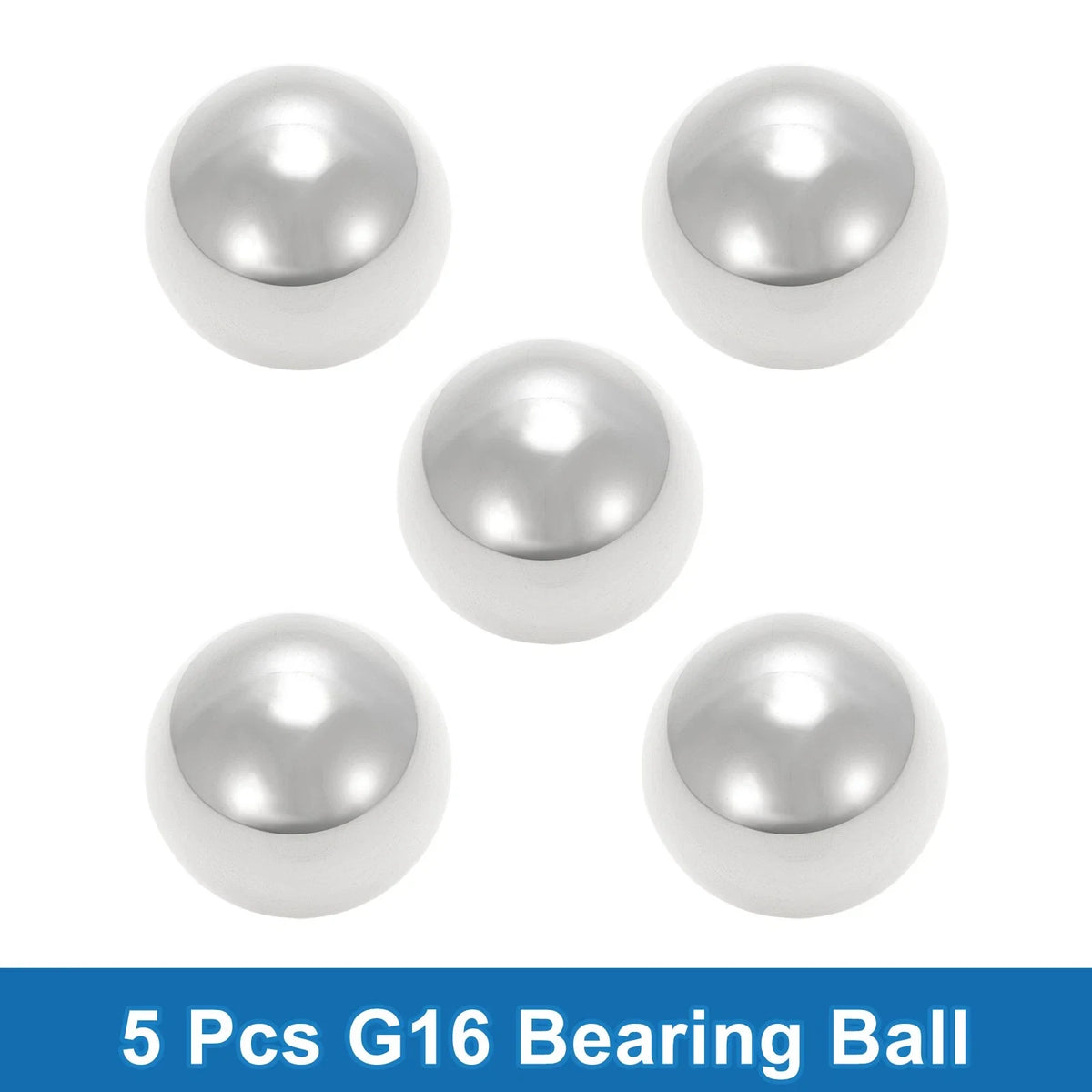 5X 20mm Steel Ball Bearings G16 Precision for Various Applications