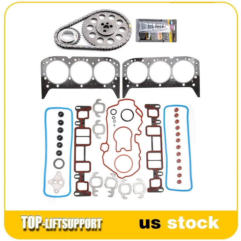 Engine Timing Chain Kit & Head Gasket Set for Chevy Astro GMC Jimmy