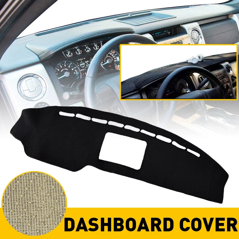 Dashboard Mat Cover for Ford F150 2009-2014