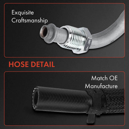 Power Steering Return Line Hose for Ford E-350 Super Duty 2X