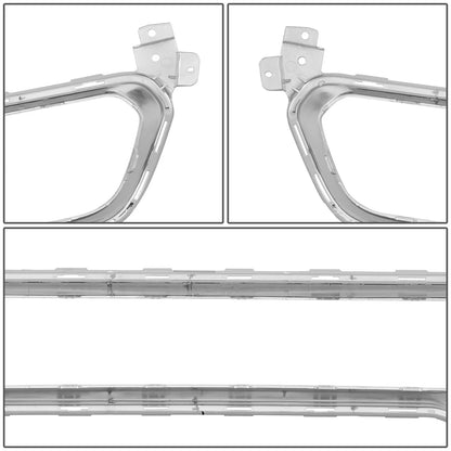 Front Lower Bumper Grill Trim for Jeep Cherokee 2014-2018