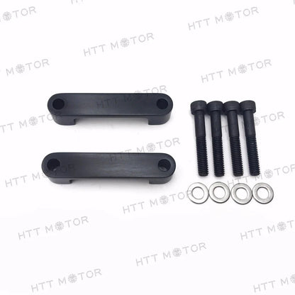 Black Front Fender Spacer Bracket for Harley FLHT FLHR FLTR (1996–2013)