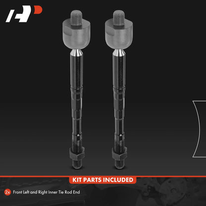 Front Inner Tie Rod End Pair - 2X for Nissan Murano 2015-2024