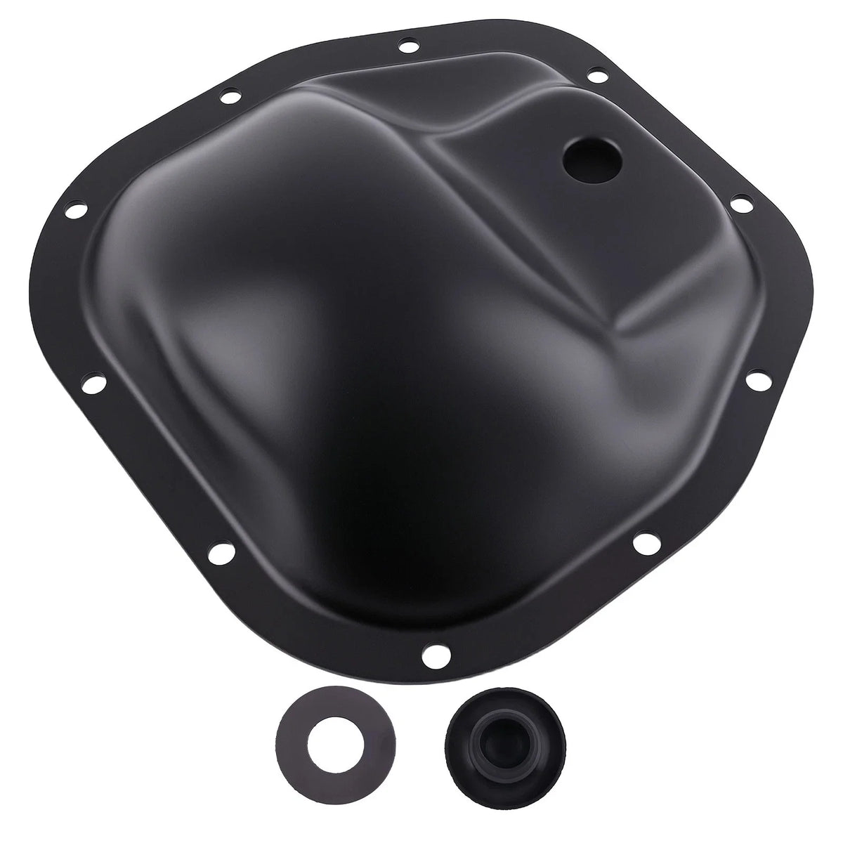 Differential Cover for Jeep Grand Cherokee (1999–2004) 5012842AA Black Rear