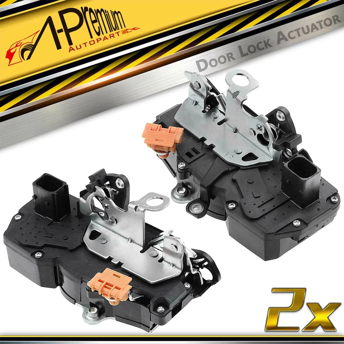 2X Front Door Lock Actuator for Buick Lucerne (2006–2010)