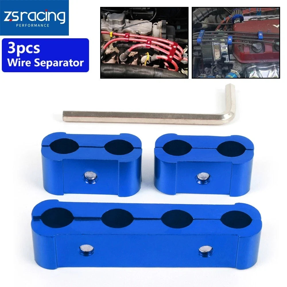 3-Pack Spark Plug Wire Separator Clamps for Toyota Hilux N70 2005-2015