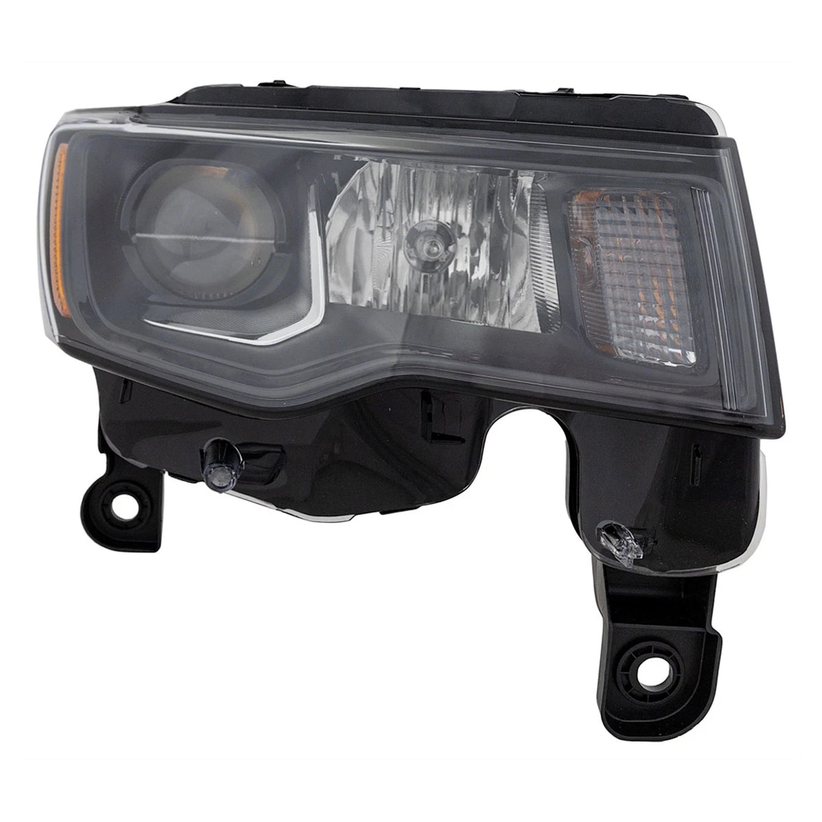 Headlight Kit for Jeep Grand Cherokee (2017–2021) RH Assy Black Trim SRT