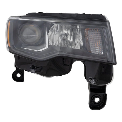 Headlight Kit for Jeep Grand Cherokee (2017–2021) RH Assy Black Trim SRT