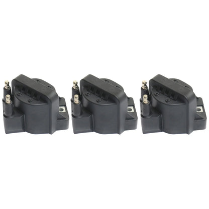 Ignition Coils Set of 3 for Olds Chevy Cutlass Ninety-Eight De Ville Le Sabre