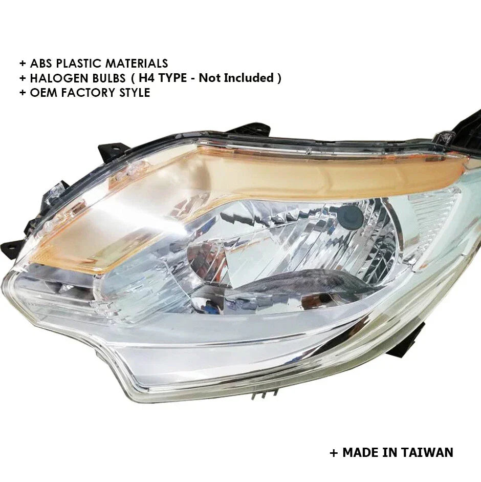 Headlight Lamps Pair for Mitsubishi Triton L200 (2015-2019)