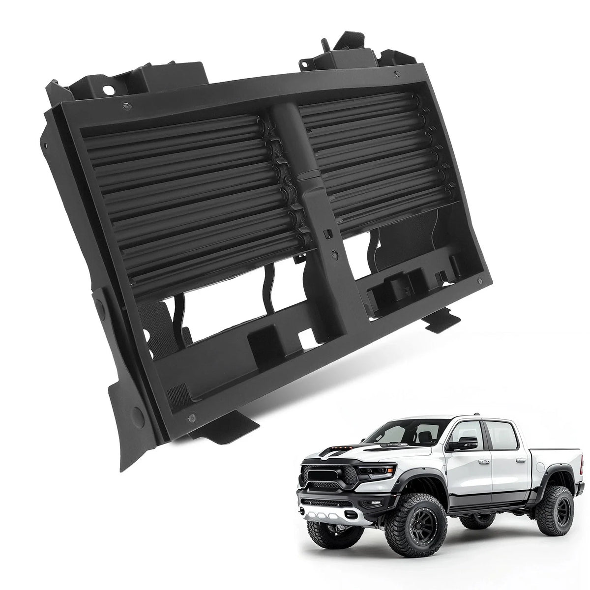 Active Grille Shutter with Motor for RAM 1500 2019–2024 5.7L 3.0L 68405073AD