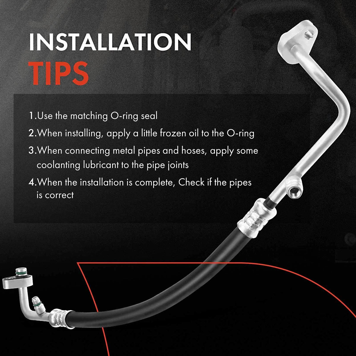A/C Discharge Hose Replacement for Nissan Versa 2007-2012
