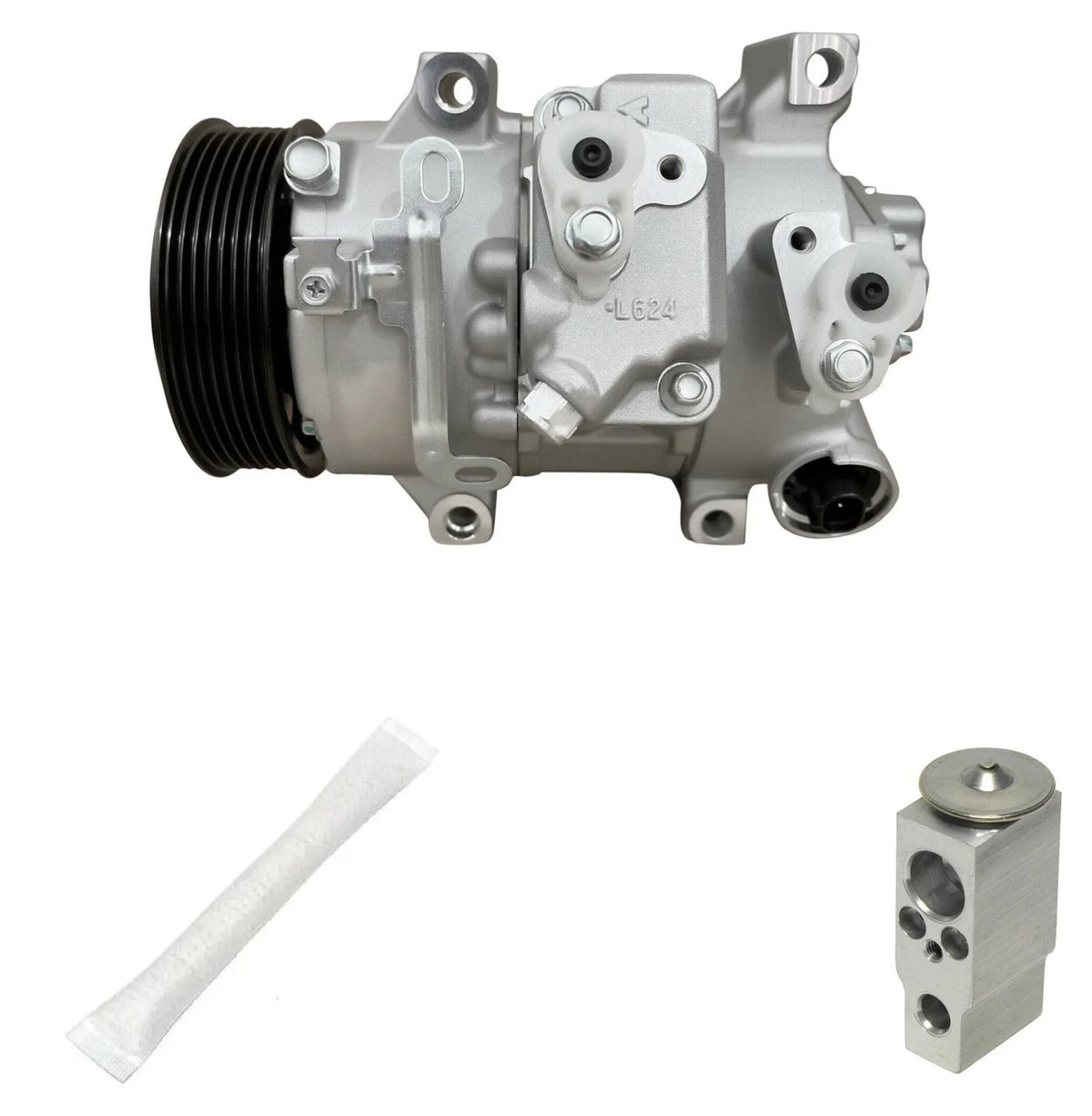 A/C Compressor Kit Replacement for Pontiac Vibe 1.8L 2.4L (2010–2010)
