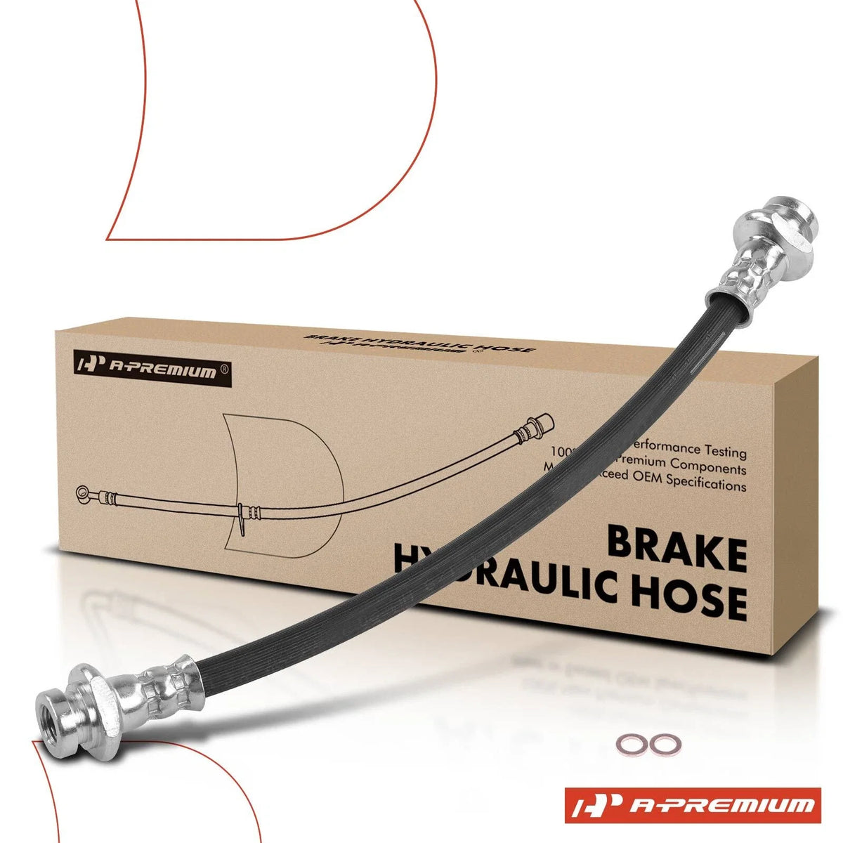 Brake Hydraulic Hose for Nissan Sentra (1991–1994)