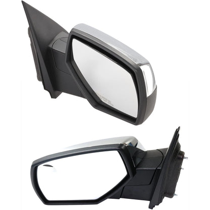 Set of 2 Mirrors for Chevy (Driver & Passenger Side)