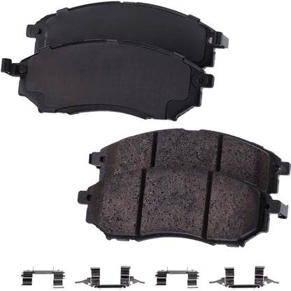 Front Brake Disc Rotors and Pads Kit for Infiniti Q45 M45 (2003–2004)