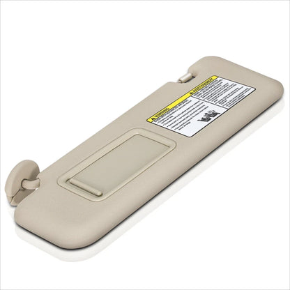 Left Driver Side Sun Visor for Highlander (2008–2013) OE Style Beige