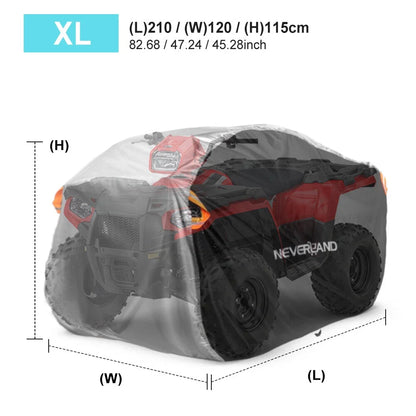 ATV Cover - Waterproof, Dust, UV, Snow for Can-Am Outlander Max 650 850