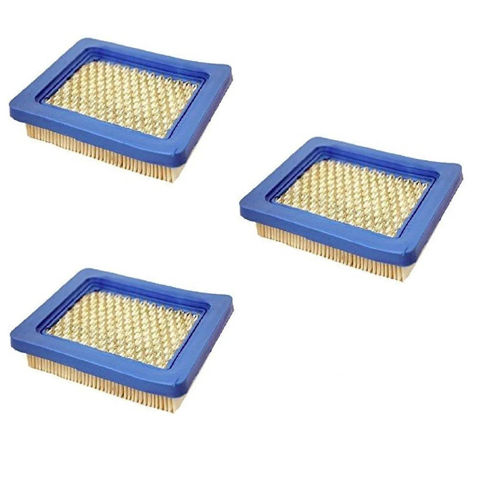 3X Air Filter Set for Briggs and Stratton 3-5HP Horizontal (3.5-6HP Quantum)