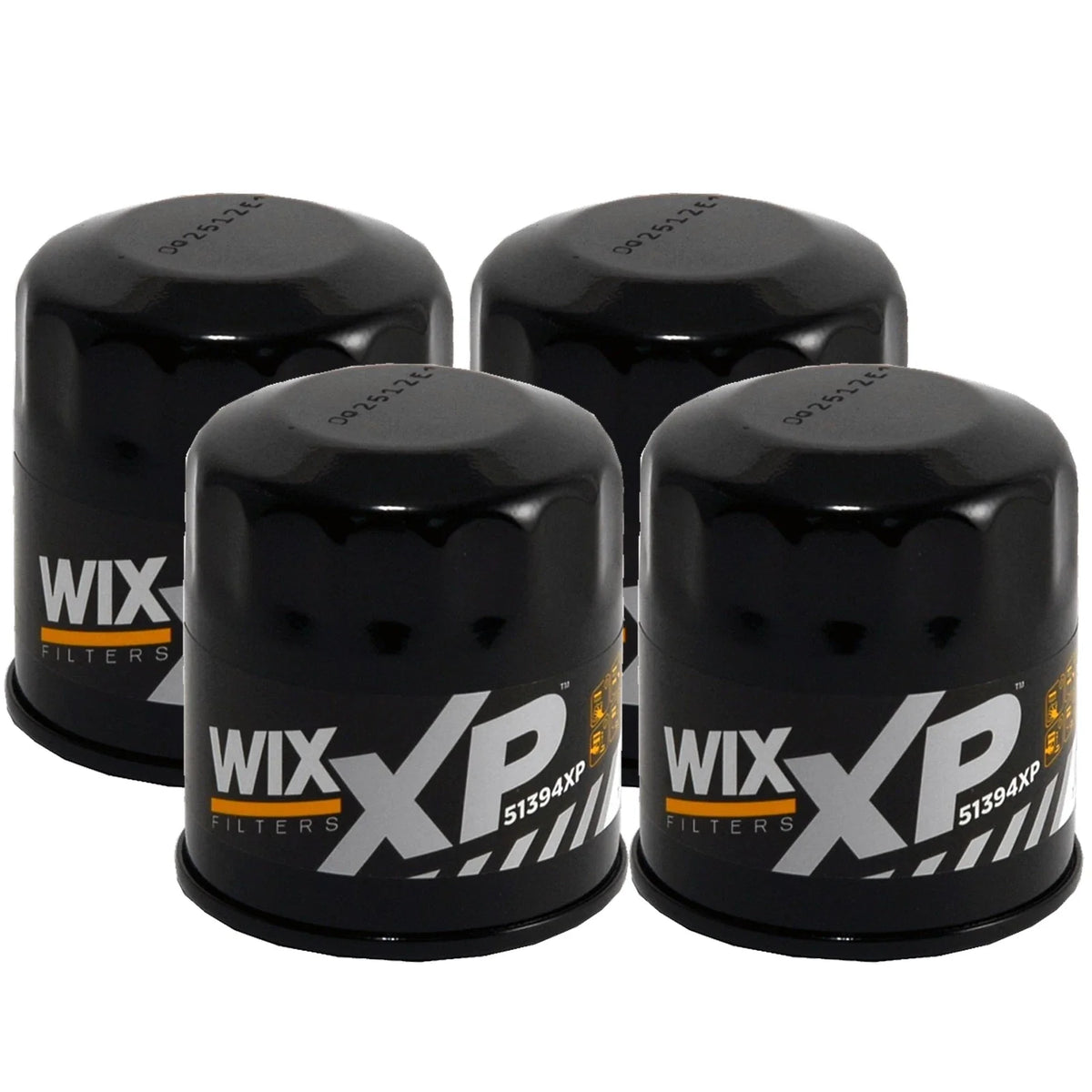 Set of 4 Wix XP Engine Oil Filters for Chevy Infiniti Nissan Toyota (StdAsp)